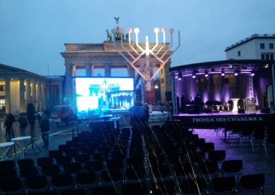 Chanukka Brandenburger Tor 2018