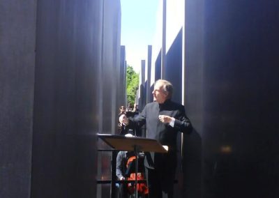 Konzert im Denkmal für die ermordeten Juden Europas