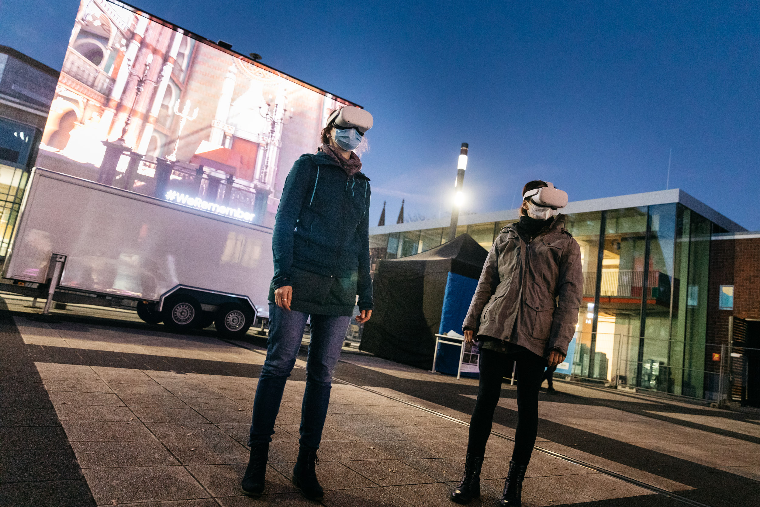 Koeln-Offenbachplatz Virtuelle Rekonstruktion von Synagogen